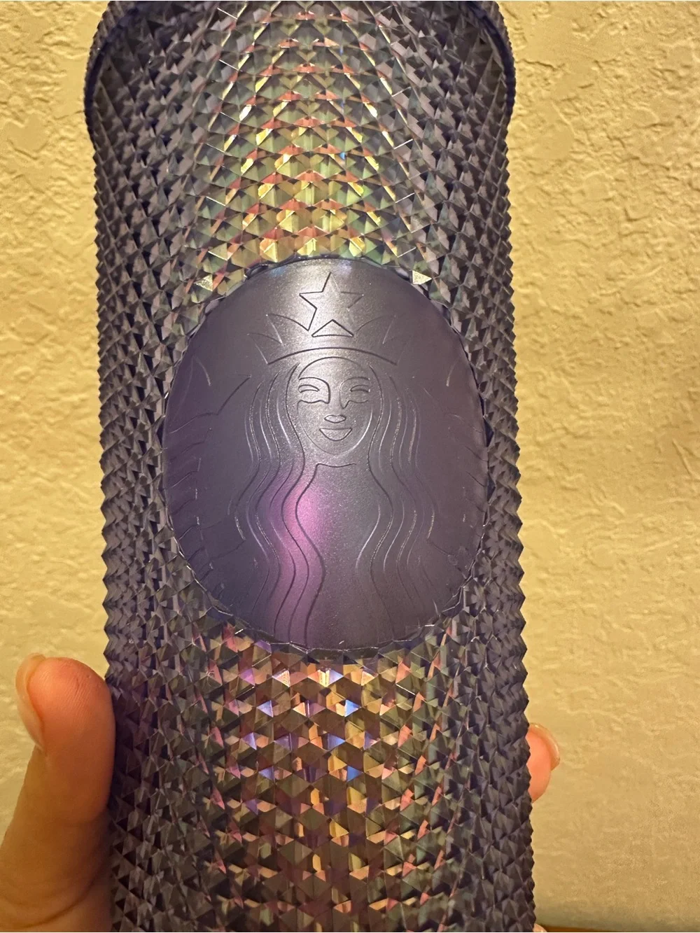 Starbucks Walt Disney World 50th Anniversary Purple Studded Tumbler 24oz Cup